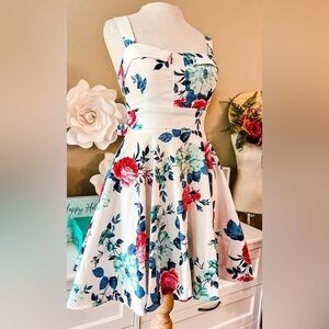 Beautiful Floral Boutique Dress